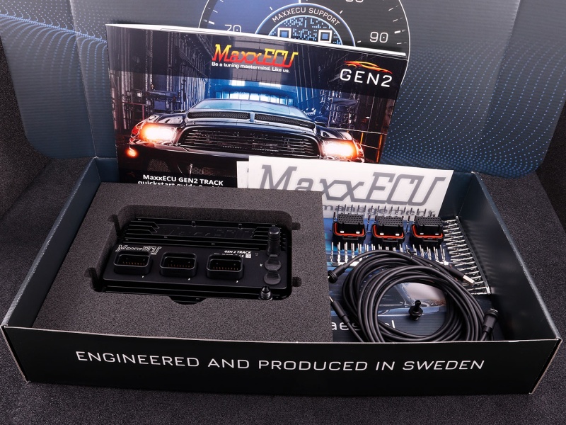 MaxxECU GEN2 TRACK, with connector kit