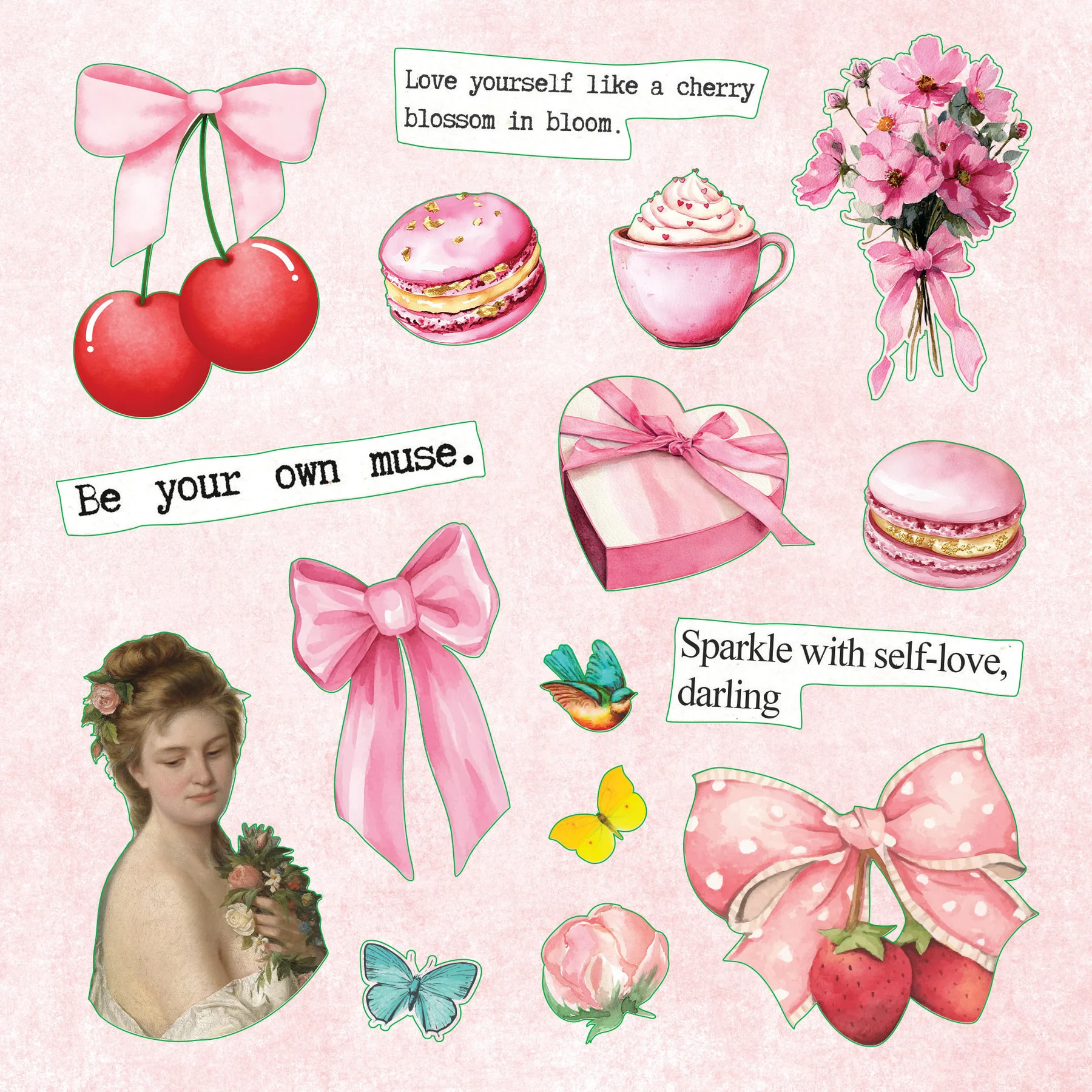 La Petite Coquette Sticker Book - 4