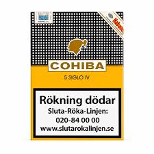 Cohiba Siglo IV (4) Ask 5×5 = 25 Cigarrer