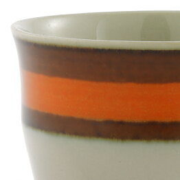 Marianne Westman (Annika 1972) Coffee Cup with Brown/Orange Decor 10,5 cm (No Saucer)  [Sample Images]  (II)