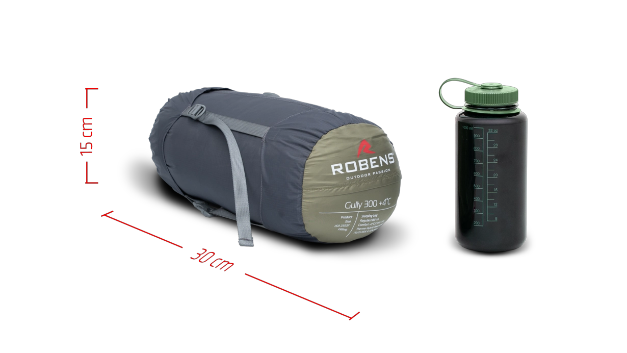 Robens Gully 300 +4°C Long | Sovsäck | Sommar - 7