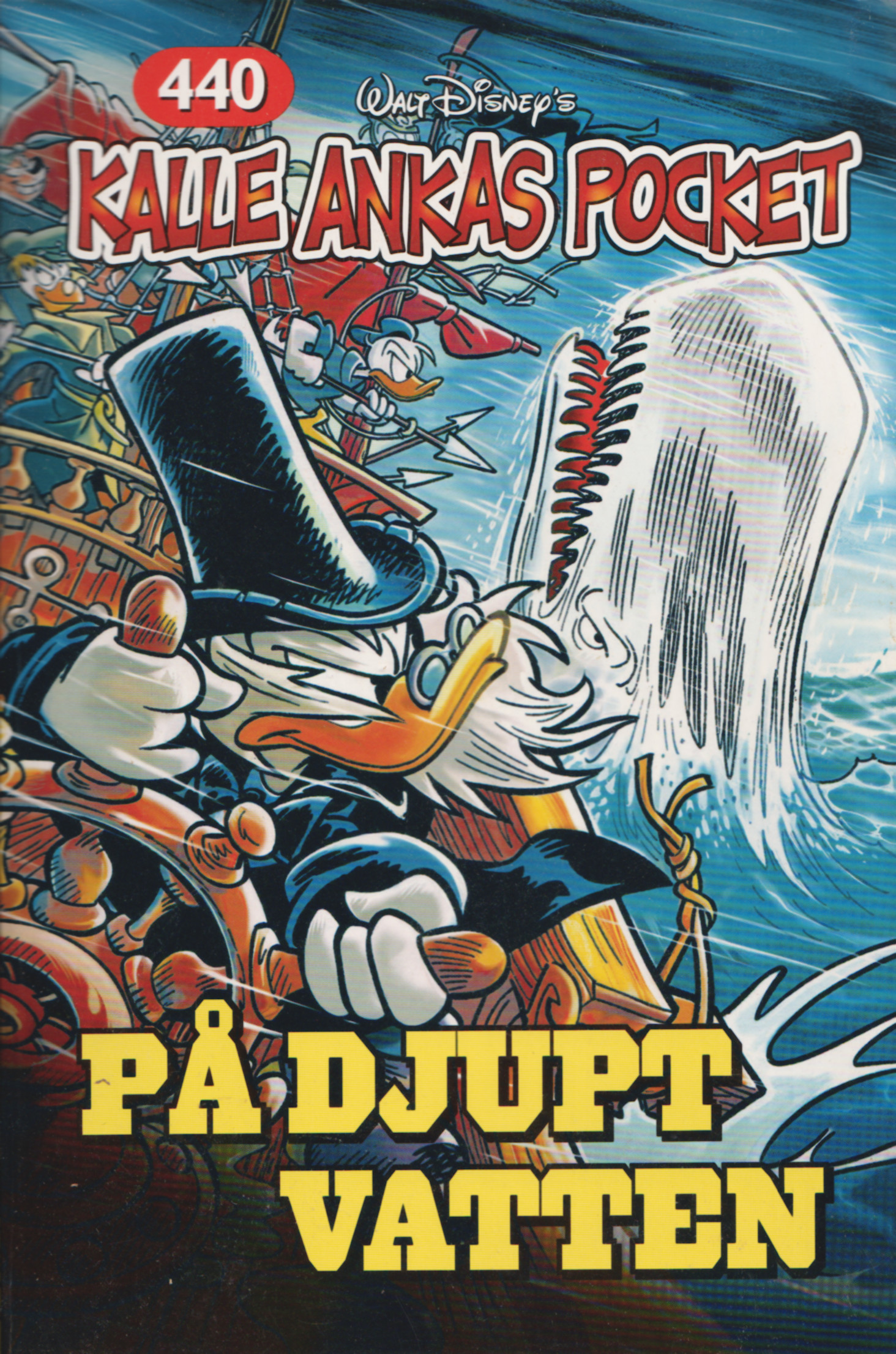 Kalle Ankas pocket 440 På Djupt vatten, begagnad
