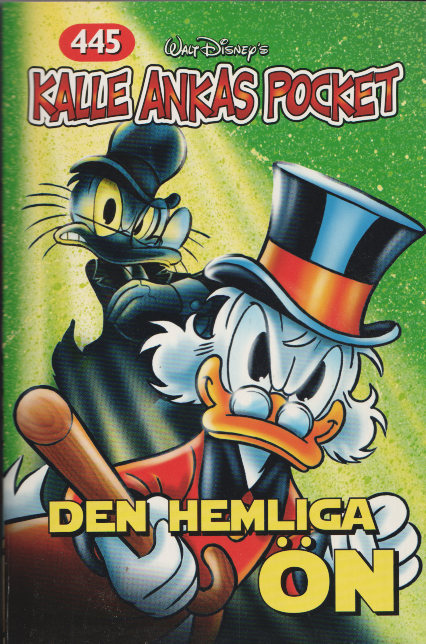 Kalle Ankas pocket 445 Den hemliga ön, begagnad