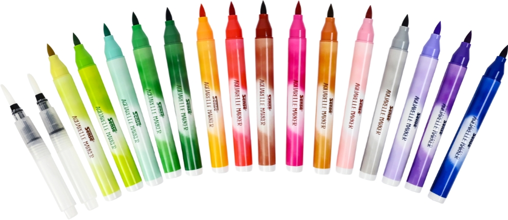 Aquarelle marker set 15-P, Giftbox - 2