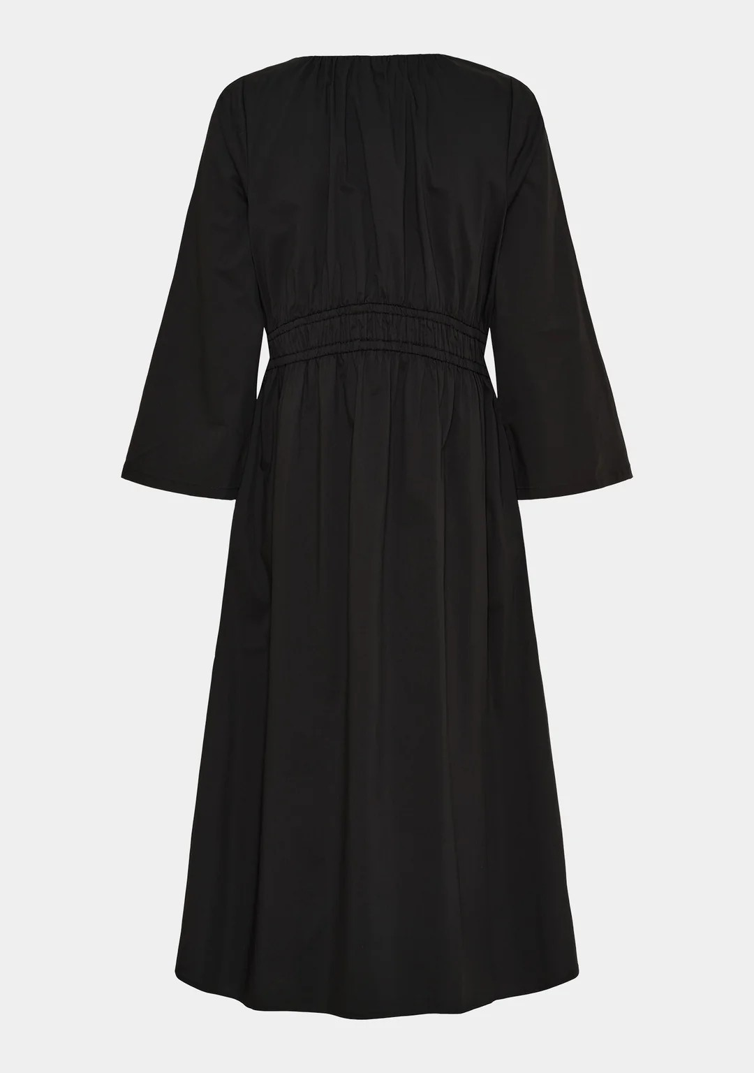 Sigga Sleeve Dress - Black - Isay - 6