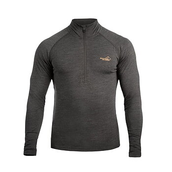 Arrak Outdoor Awesome Wool Tee -miesten paita, antrasiitti, XL