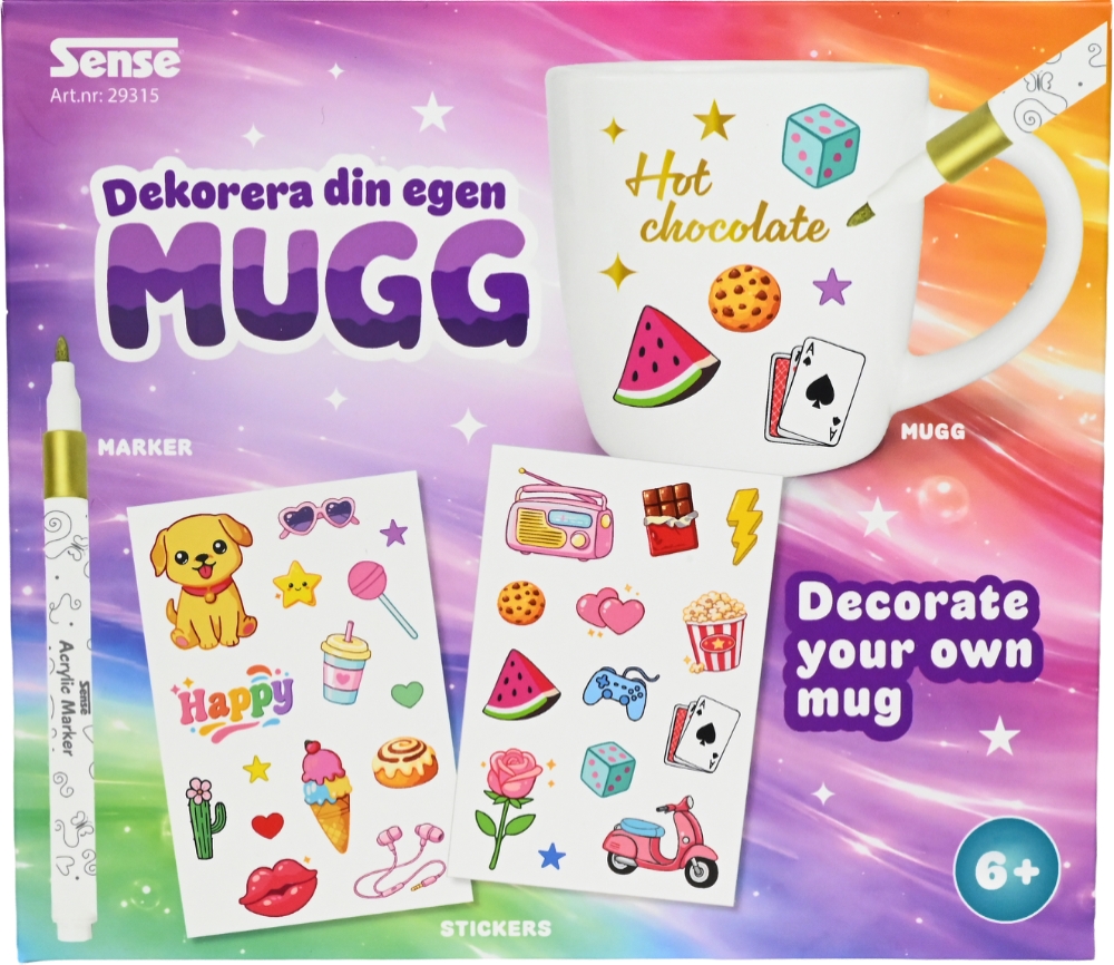 Dekorera din egen mugg
