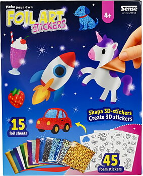 Skapa 3D-stickers - Foilart set