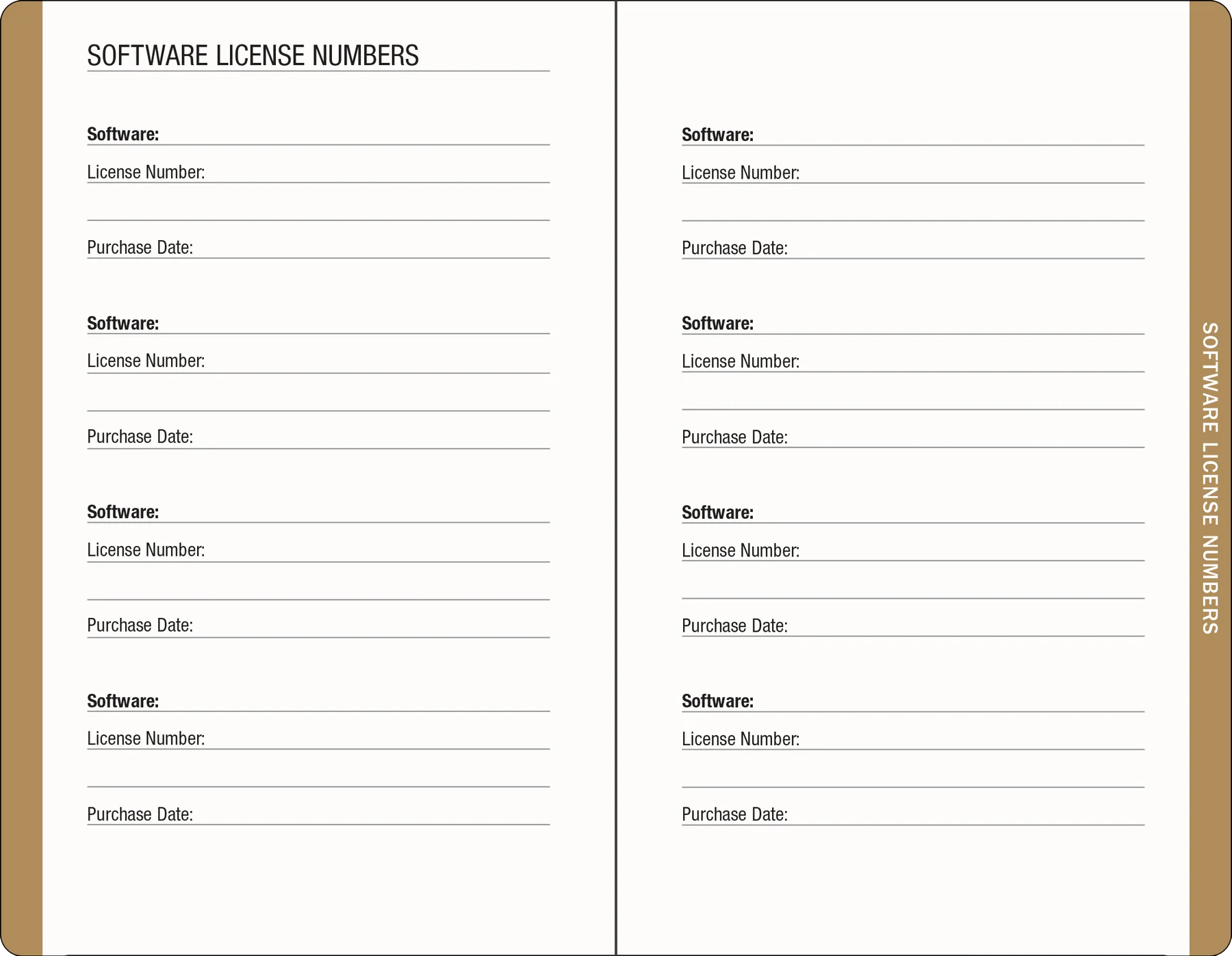 Cosmos Internet Address & Password Logbook - 6