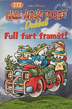Kalle Ankas pocket 272 Full fart framåt!, begagnad! A2