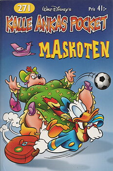 Kalle Ankas Pocket 271 Maskoten, begagnad A2
