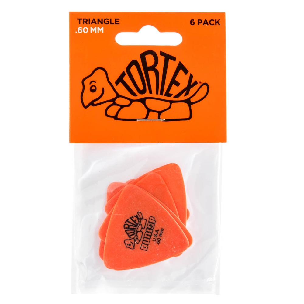 Dunlop Tortex Triangle Plektrum 6-pack - 3