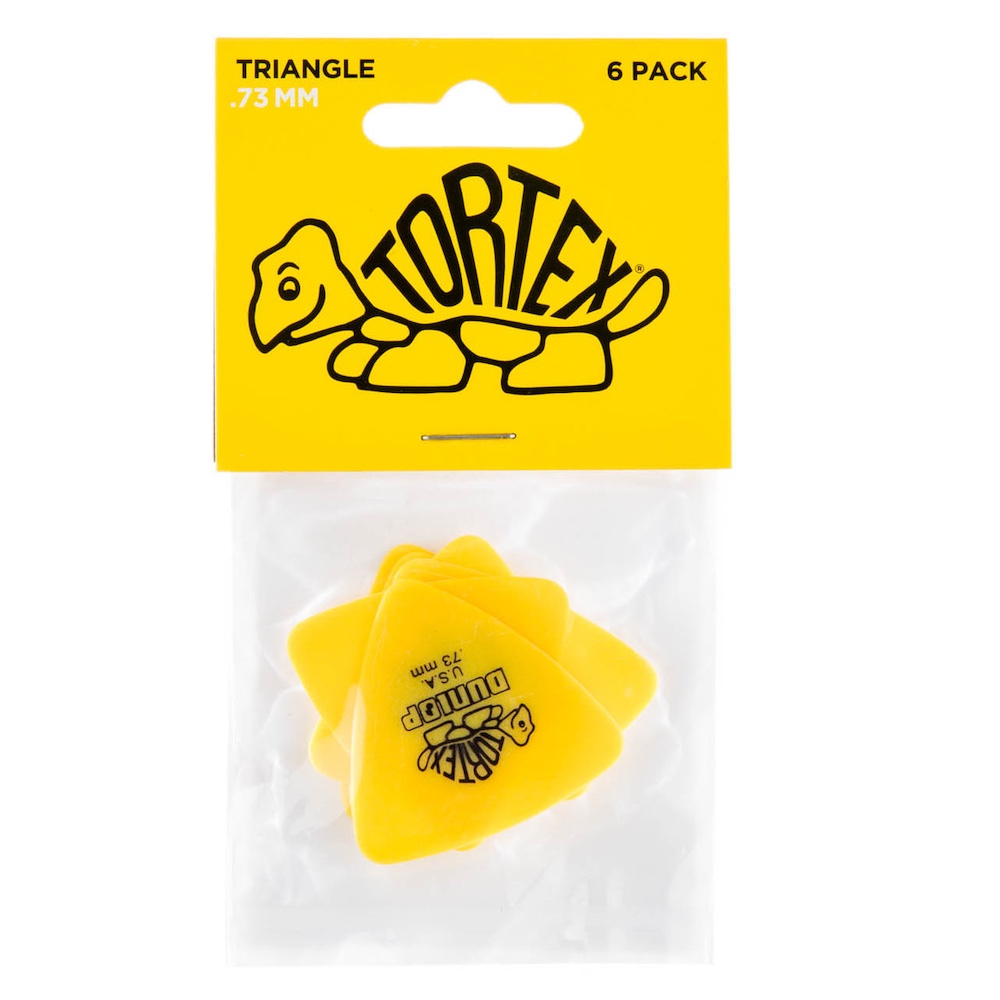 Dunlop Tortex Triangle Plektrum 6-pack