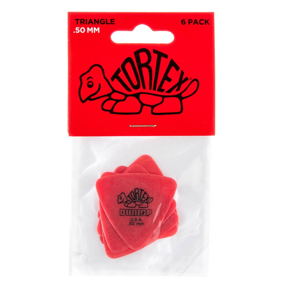 Dunlop Tortex Triangle Plektrum 6-pack - 2