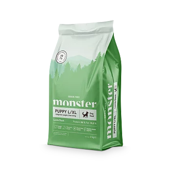 Monster Dog GF Puppy S/M Lamb/Duck 2 kg