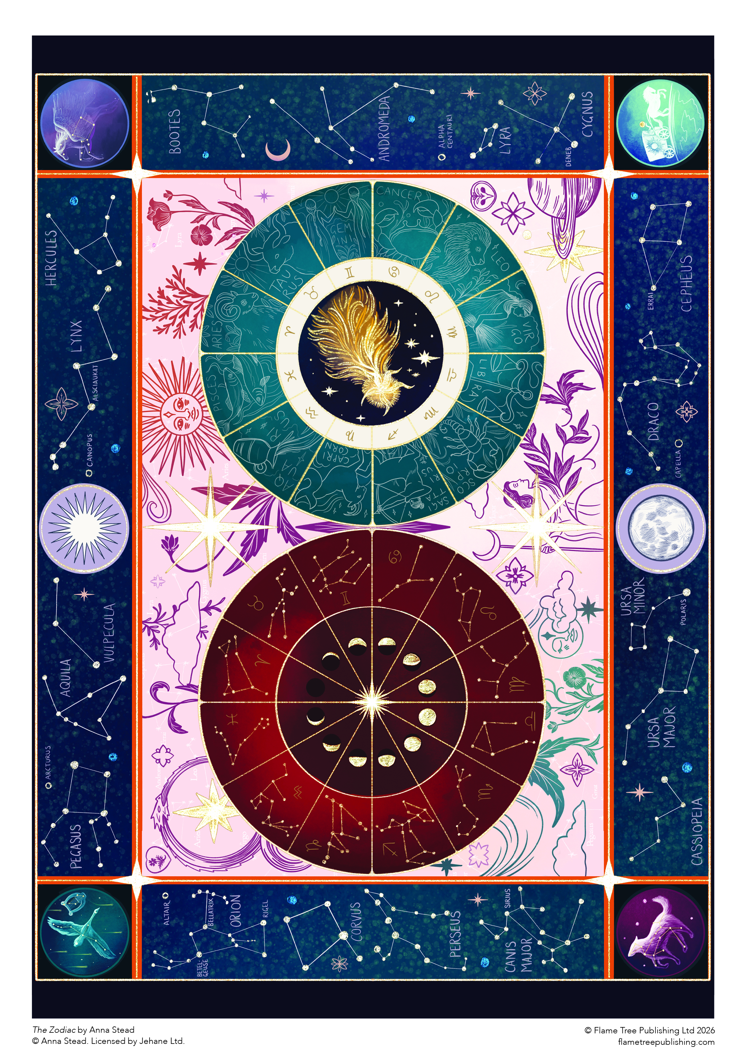 Anna Stead: The Zodiac, 1000 Piece Puzzle - 4