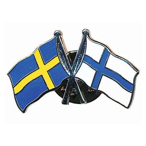 Double Pin Sweden–Finland. Souvenir.