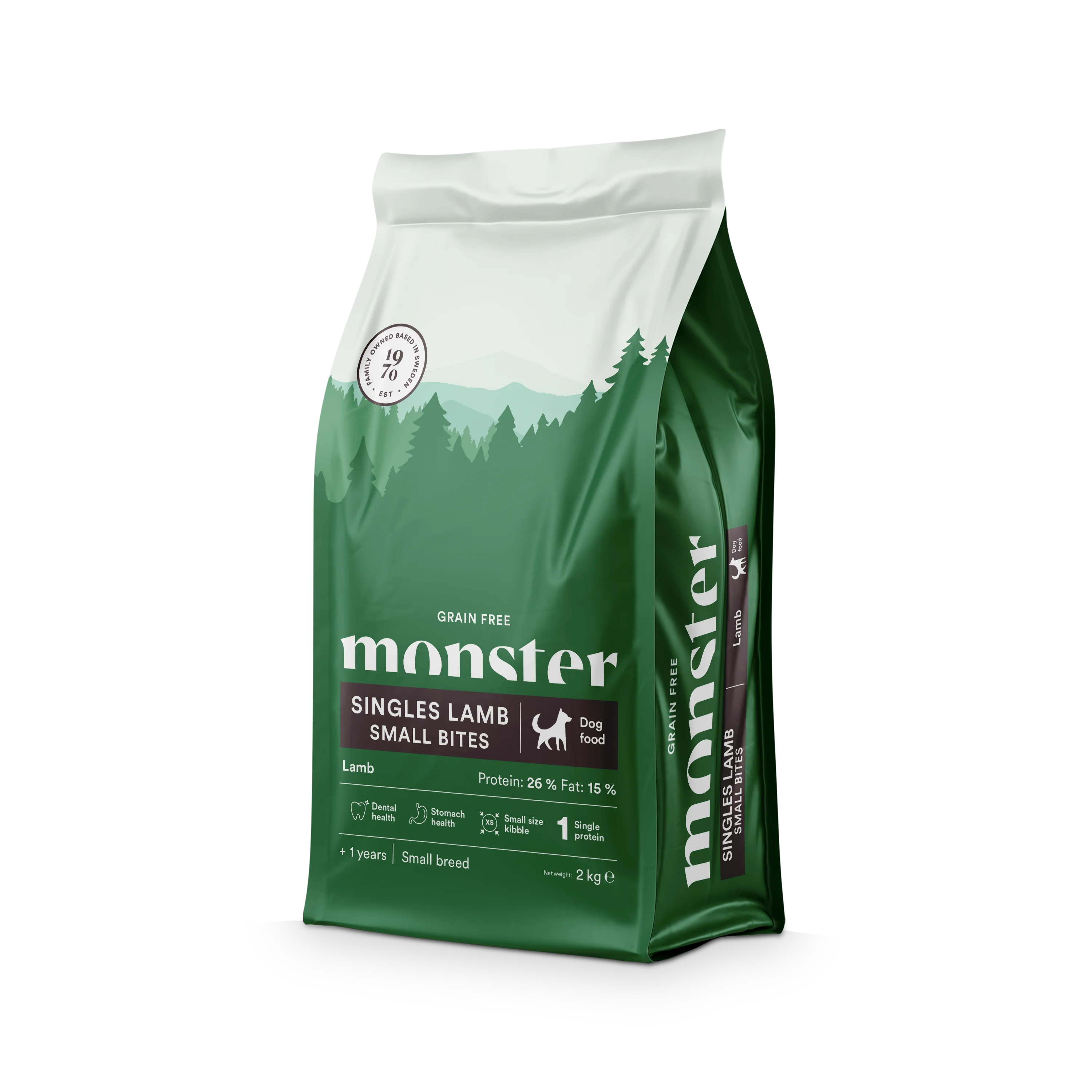 Monster Dog GF Singles Lamb Small Bites 2 kg