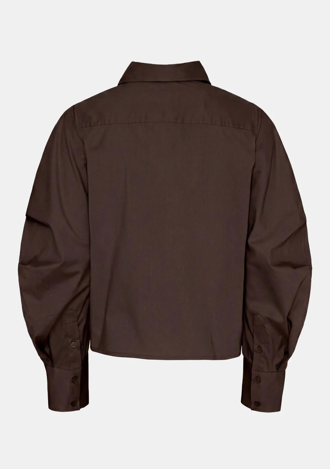 Sigga Sleeve Shirt - Dark Brown - Isay - 5