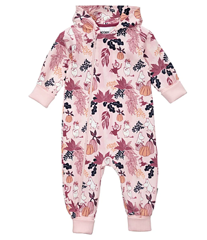 Mumin Bebis Overall - Pumpa Rosa