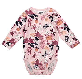 Mumin Bebis Body - Pumpa Rosa