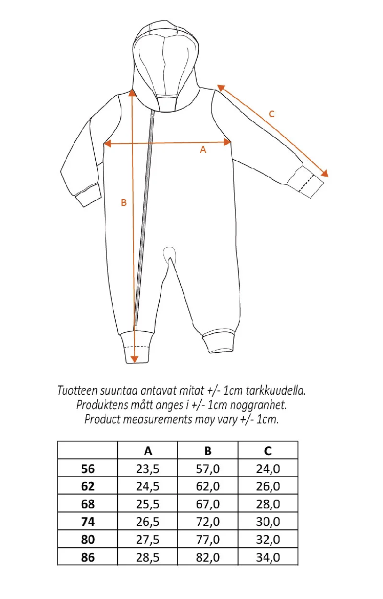 Mumin Bebis Overall - Äventyr Blå - 2