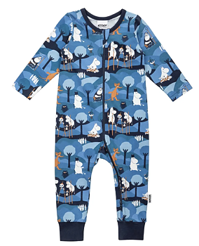 Mumin Bebis Pyjamas - Äventyr Blå