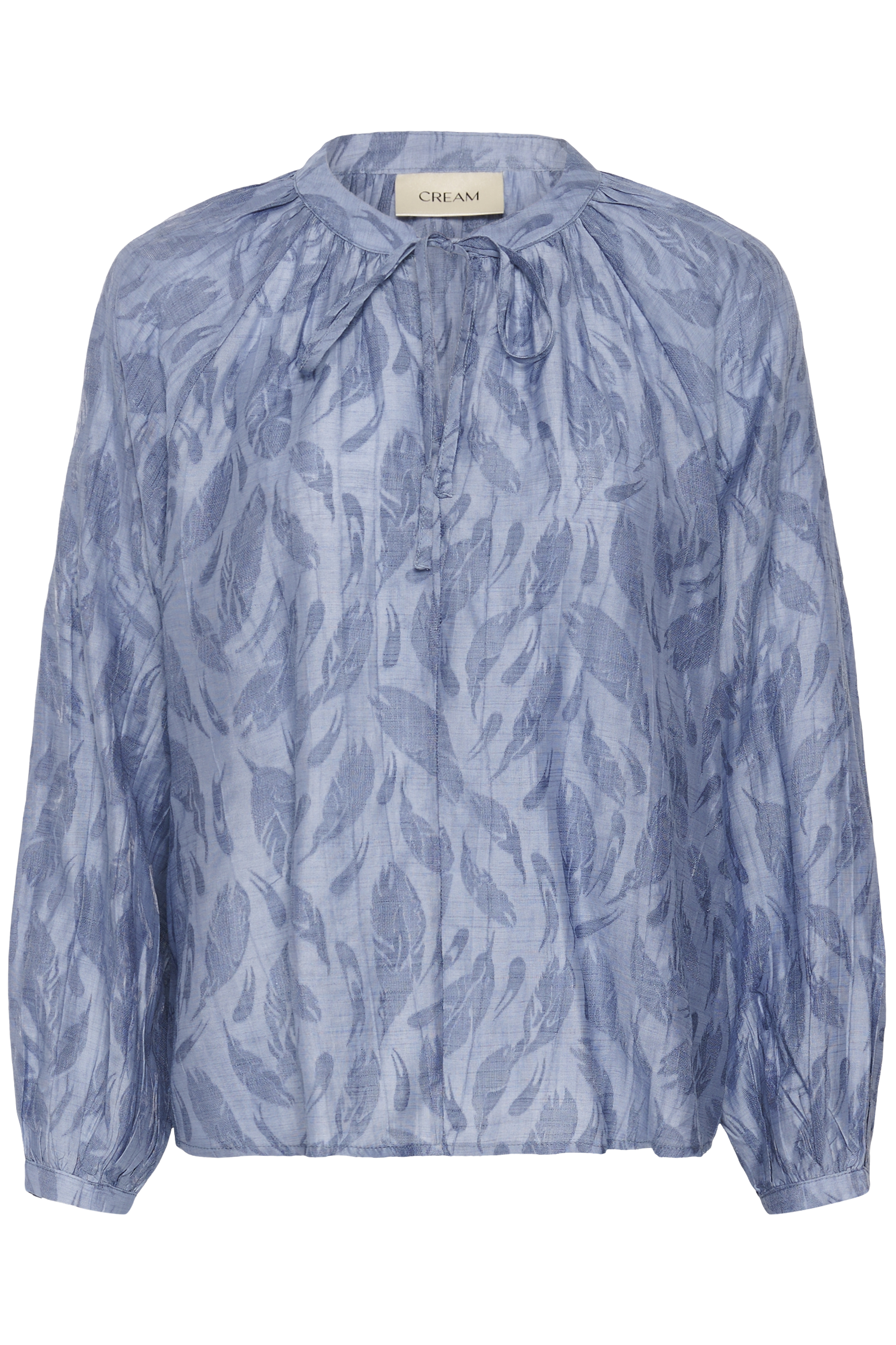 CRLoui Blouse Stonewash Blå Långärmad Blus  - 6