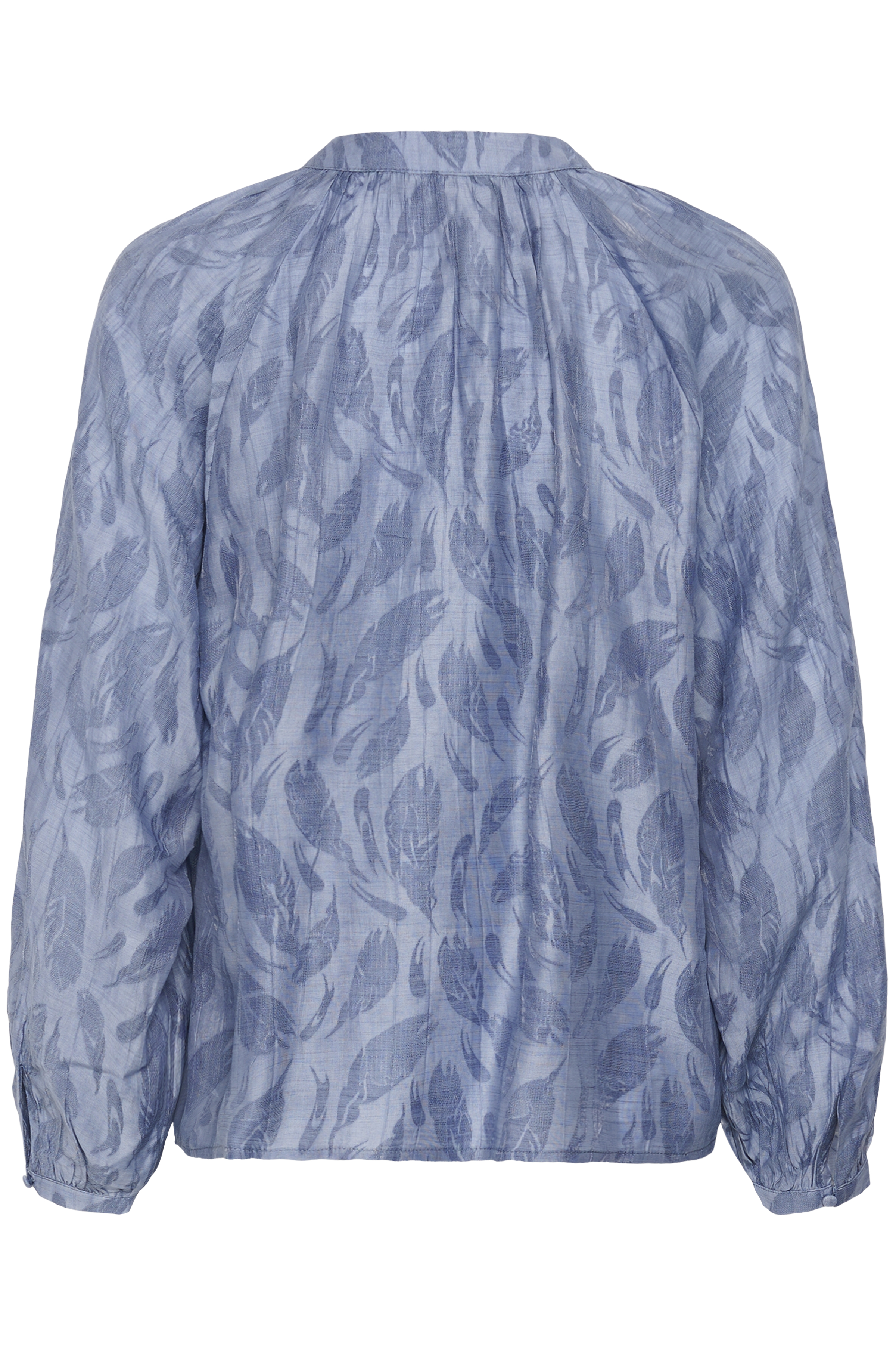 CRLoui Blouse Stonewash Blå Långärmad Blus  - 5