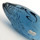 Paul Hoff (WWF 1982) Blue Glass Whale 18/8 cm (with Certificate)  [Sample Images]