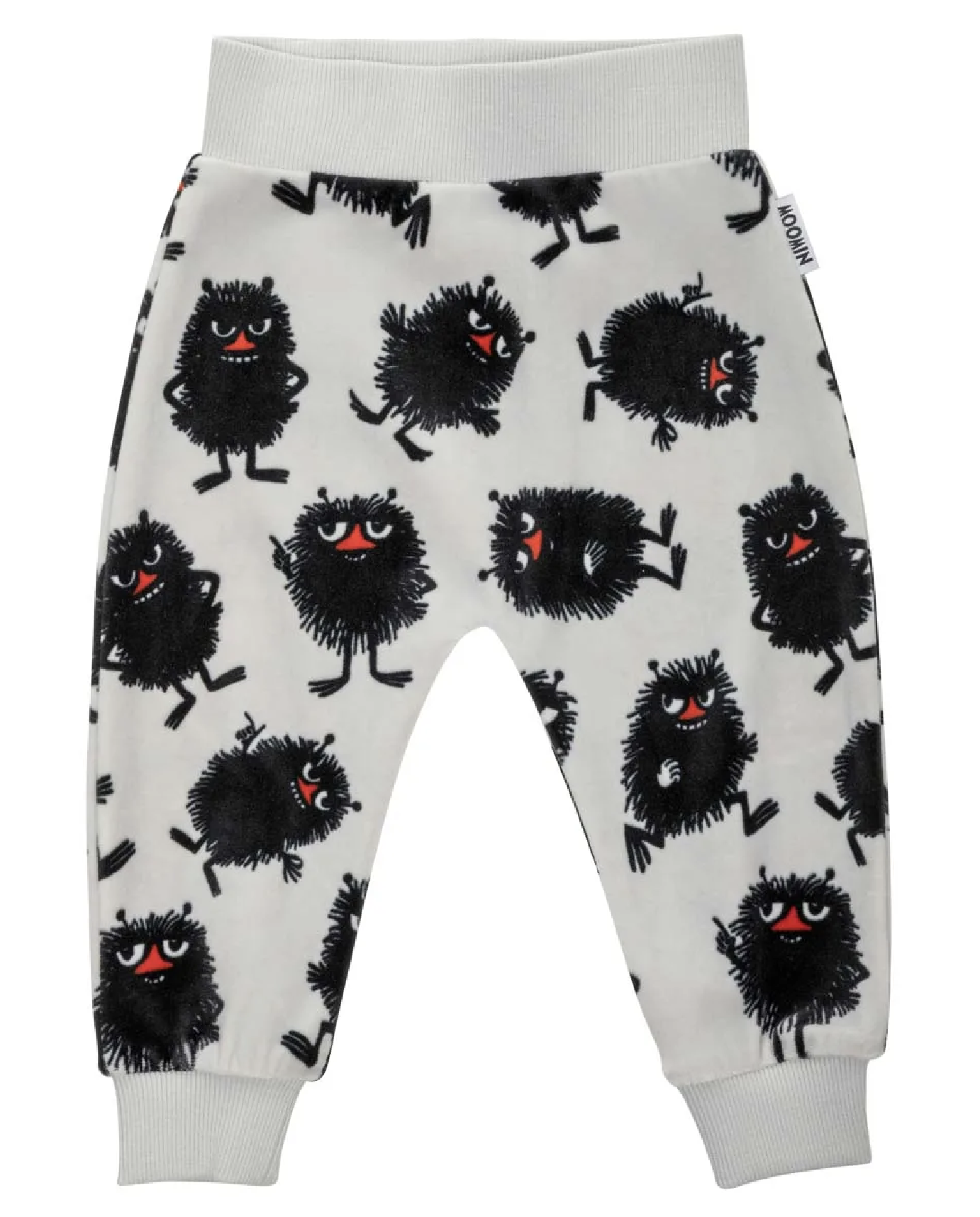 Mumin Bebis Velourbyxa - Stinky Ljusgrå