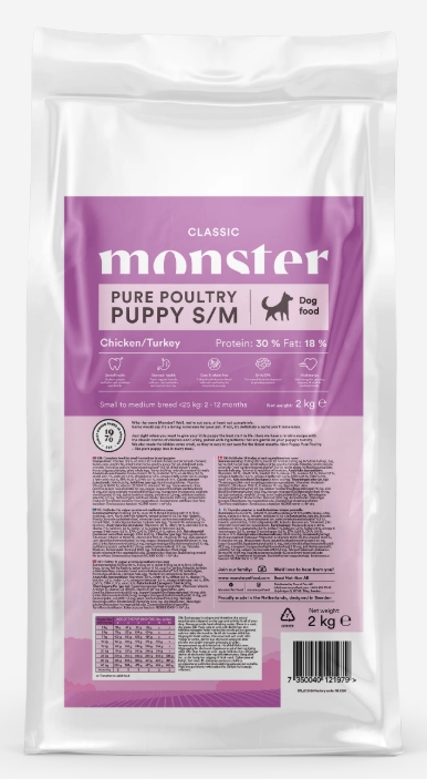 Monster Dog Classic Pure Poultry 17 kg