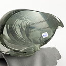 Paul Hoff (WWF 1977) Gray Glass Walrus 14/10 cm (with Certificate)  [Sample Images]