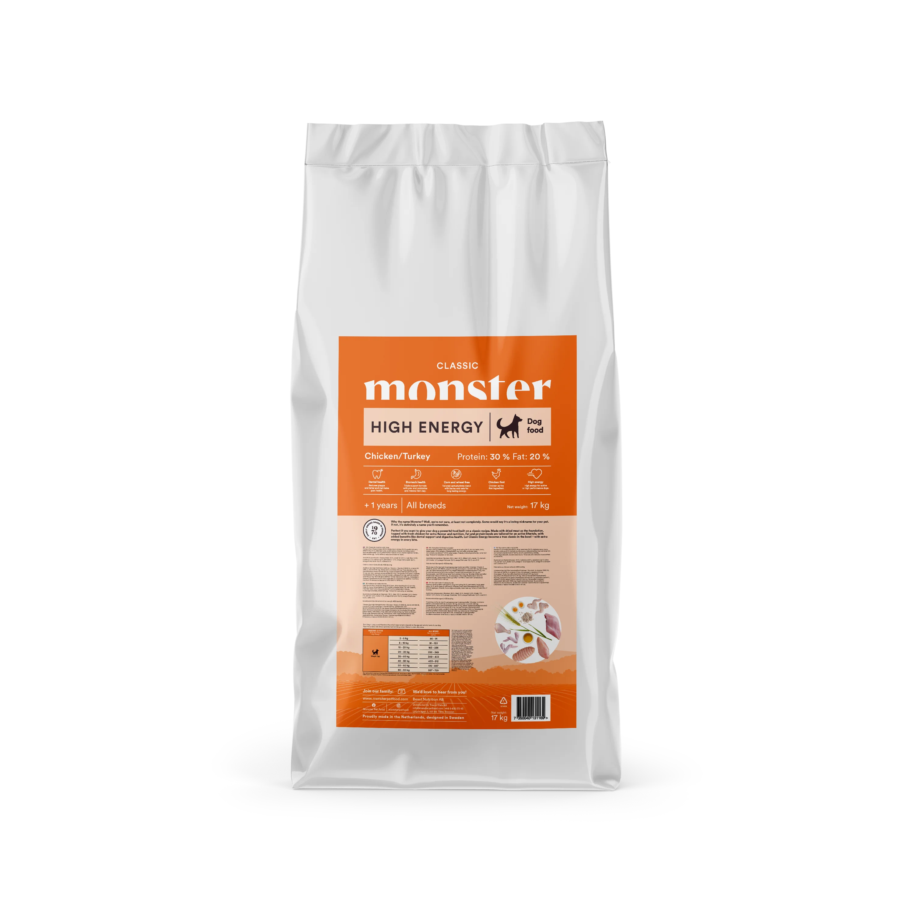 Monster Dog Classic High Energy  2 kg