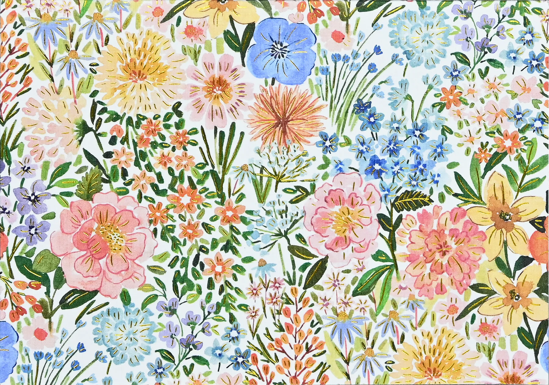 Floral Blooms Note Cards