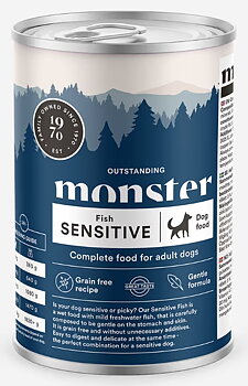 Monster Dog Adult sensitive fish Burk 400g