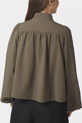 Neo Noir  - Tirsa Twill Jacket Army