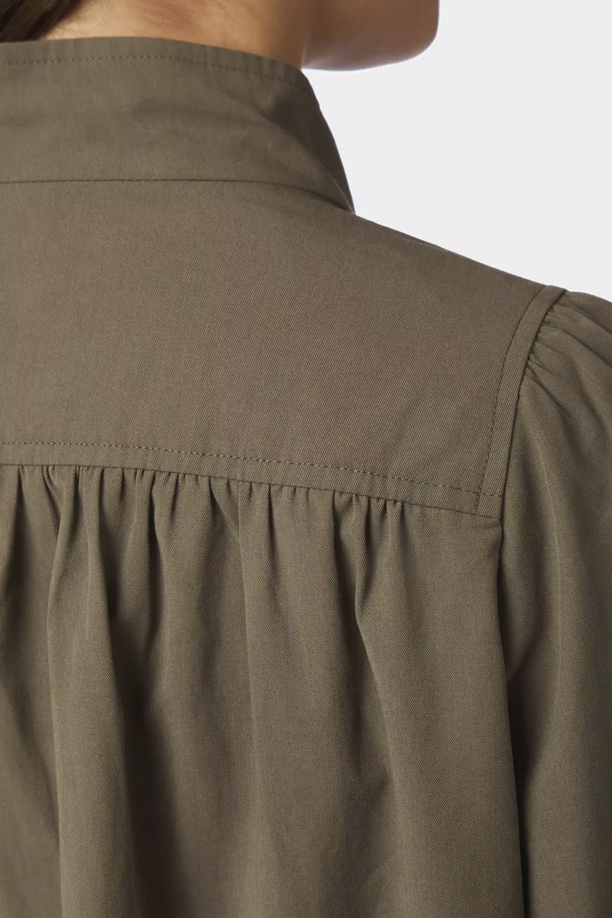 Neo Noir  - Tirsa Twill Jacket Army - 4