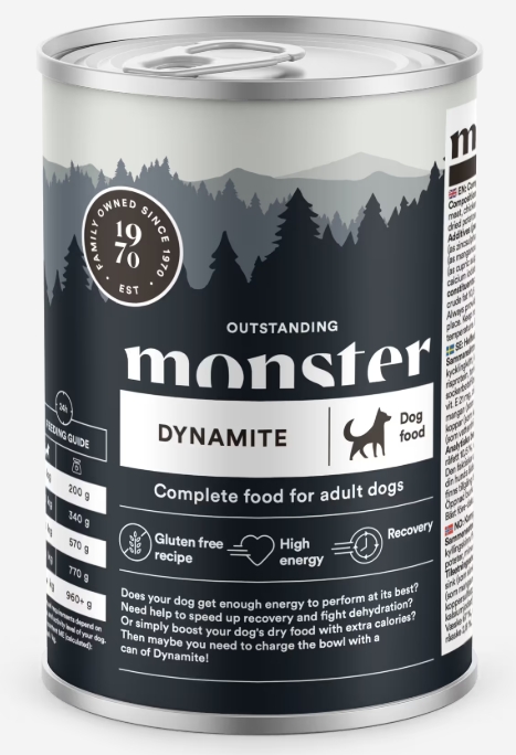 Monster Dog Dynamite Burk 400 g