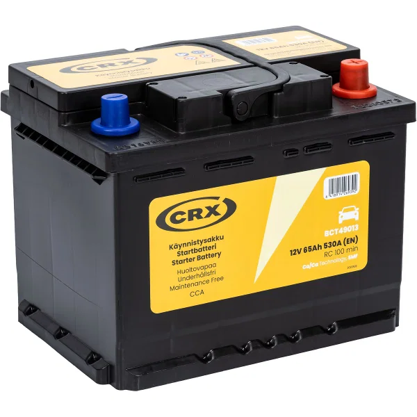 BATTERI SMF CRX 65AH -+ 242X175X190