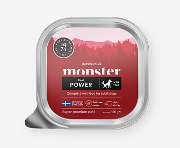 Monster Dog Power Beef Paté 150 g