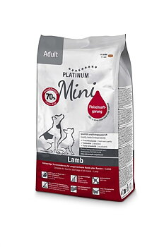 Platinum Mini Adult lamm+ris 900g - träningsgodis/foder