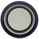 Anja Jaatinen-Winquist (Saara 1971) Plate with Blue/Brown/Black Decor 20 cm  [Sample Images]