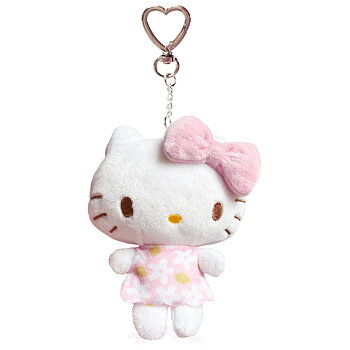 Hello Kitty Plush Nyckelring & Bag Charm Buttercream | Kawaii Accessoar - 13 x 9,5 cm