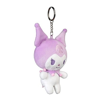 Kuromi Plush Nyckelring & Bag Charm Kawaii | Kawaii Accessoar - 15,5 x 10 cm