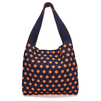 Shopper dots blue/orange