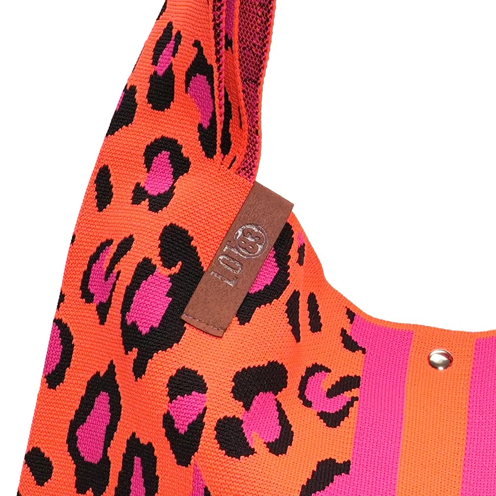 Shopper leo orange/pink - 2