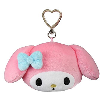 My Melody Plush Nyckelring & Bag Charm | Kawaii Accessoar - 13,5 x 7 cm