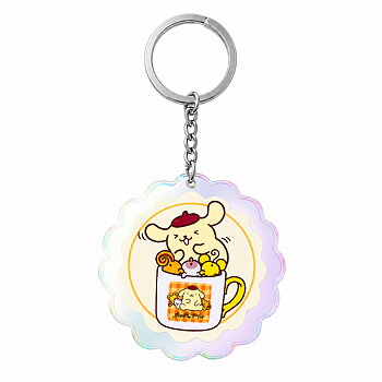 Pompompurin Nyckelring i Akryl 30-årsjubileum - Squishy Cute Purin