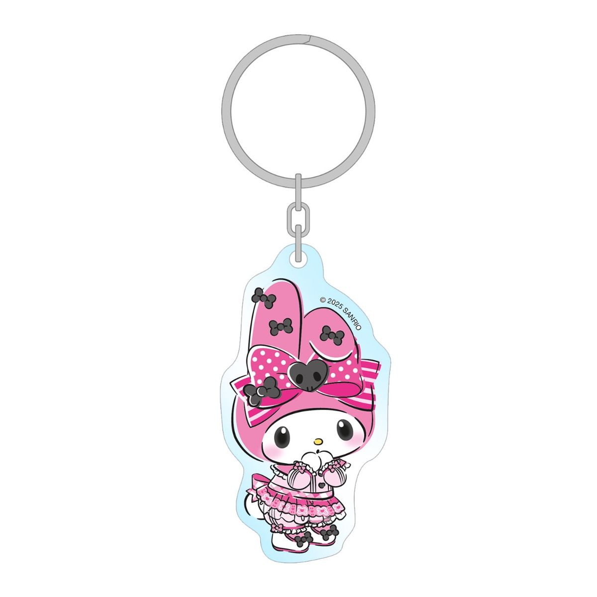 My Melody Nyckelring i Akryl - Pink Black Party - 3